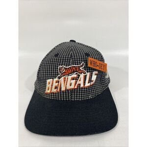 Vintage logo athletic Bengals Wool Hat Cap w Hype pin 1980s